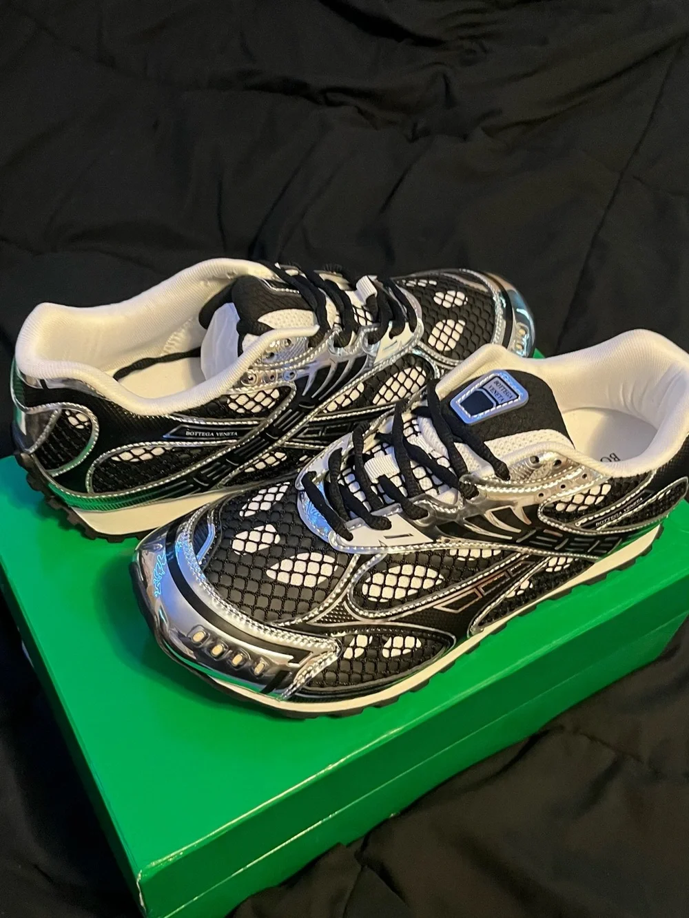 Bottega Veneta Athletic shoes Black and White colorway Size 11